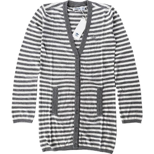 Sweter damski Adidas Originals AC Cardigan, szary O58623
