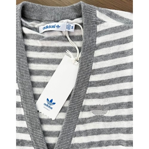 Sweter damski Adidas Originals AC Cardigan, szary O58623