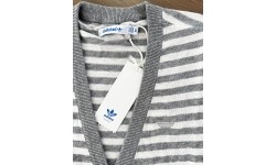 Sweter damski Adidas Originals AC Cardigan, szary O58623