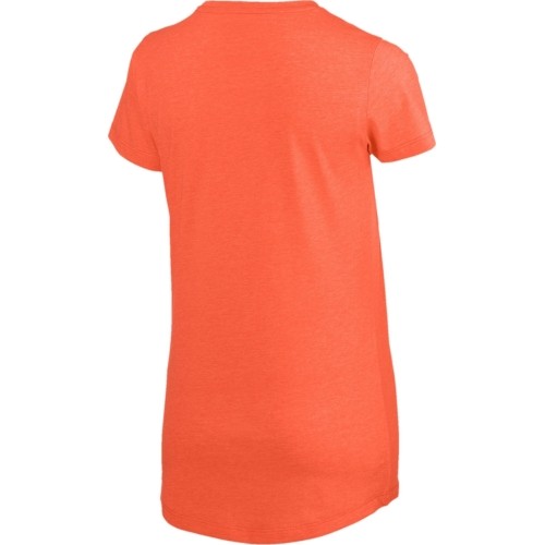 Koszulka damska Puma Ess+ Logo Heather Tee, pomarańczowa, 852127 14