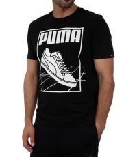 Puma Marškinėliai Track Tee Cotton Black