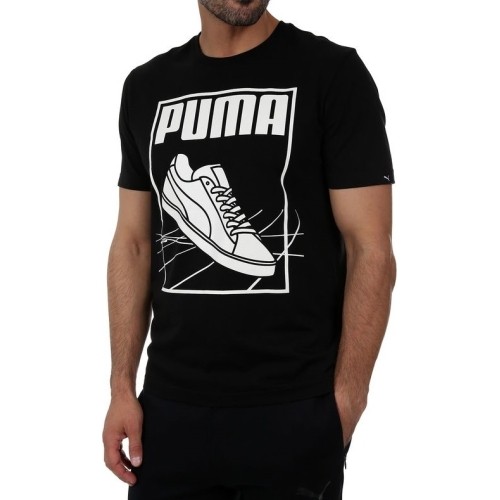 Koszulka Puma Track Tee Cotton Black 594870 01