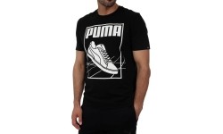 Koszulka Puma Track Tee Cotton Black 594870 01
