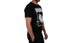 Koszulka Puma Track Tee Cotton Black 594870 01
