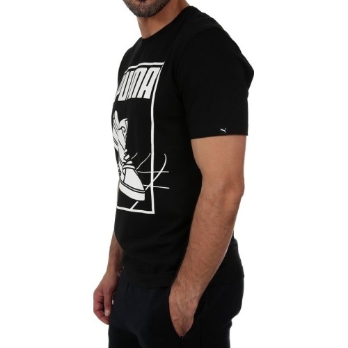 Koszulka Puma Track Tee Cotton Black 594870 01