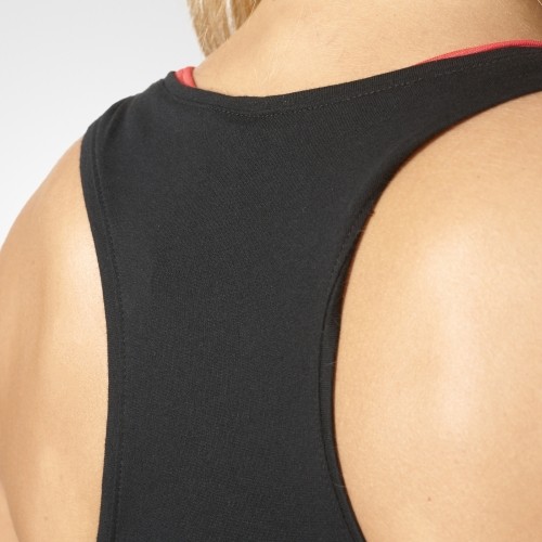 Top Adidas Logo Tank Top Black BP8387