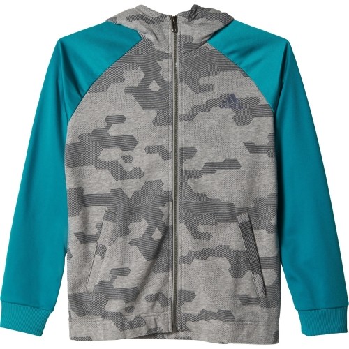 Bluza młodzieżowa Adidas YB LR S FZ Hoodie AJ5619