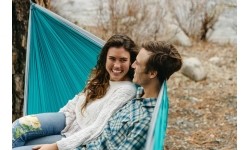 Hamak ENO DoubleNest S23 - Red/Charcoal