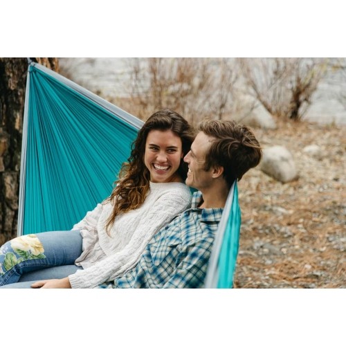 Hamak ENO DoubleNest S23 - Seafoam/Grey