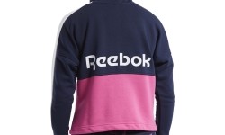 Bluza damska Reebok Te Linear Logo Ft F Blue Pink FU2205