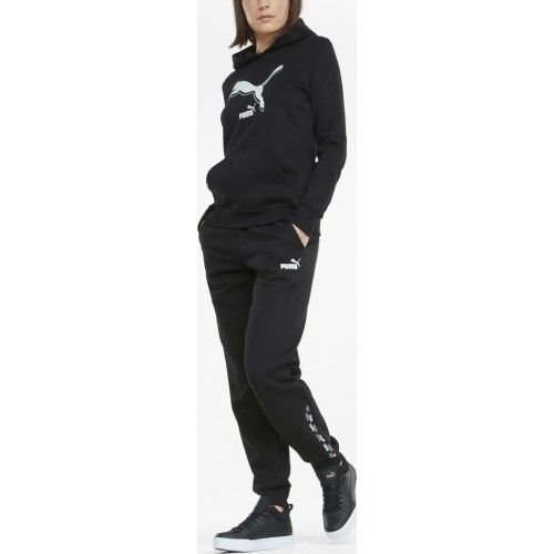 Spodnie damskie Puma Power Pants Fl Black 589546 01