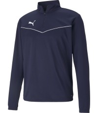 Puma Džemperis Vyrams TeamRise 1/4 Zip Top Peacoa Blue 657394 06