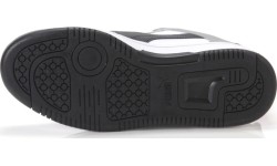 Buty dziecięce Puma Rebound Layup Lo SL Jr White Black Grey 370490 20