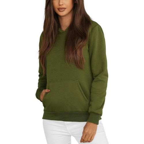 J.Style bluza polarowa damska, zielona 68W02-29