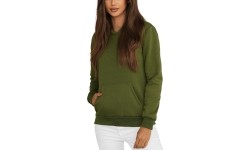J.Style bluza polarowa damska, zielona 68W02-29
