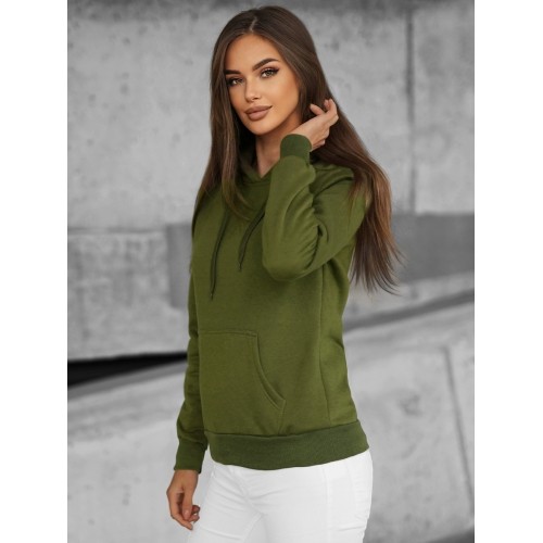 J.Style bluza polarowa damska, zielona 68W02-29