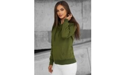 J.Style bluza polarowa damska, zielona 68W02-29