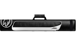 Twardy futerał na kije bilardowe, Predator Roadline, czarno-biały, 2x4