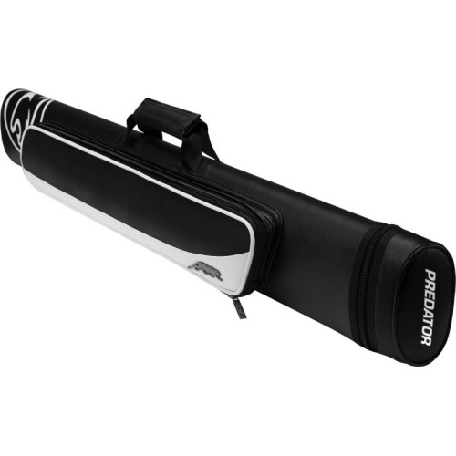 Twardy futerał na kije bilardowe, Predator Roadline, czarno-biały, 2x4