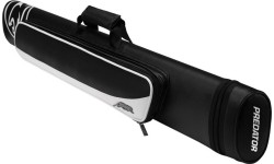 Twardy futerał na kije bilardowe, Predator Roadline, czarno-biały, 2x4