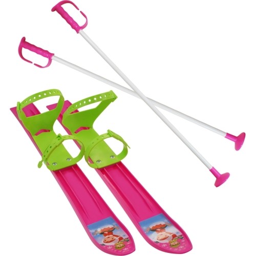 Dziecięcy zestaw narciarski Sulov 60 cm - Pink