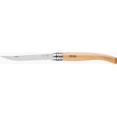 Scyzoryk Opinel z cienkim ostrzem nr 12 z bukową rękojeścią