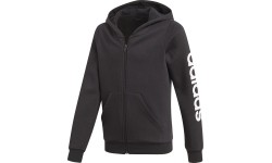 Adidas Džemperis Paaugliams Yg E Lin Fz Hoodie Black