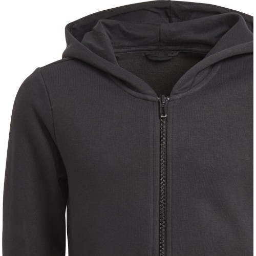 Adidas Džemperis Paaugliams Yg E Lin Fz Hoodie Black