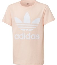 Adidas Originals koszulka dziewczęca Trefoil Tee Haze Coral GD2681