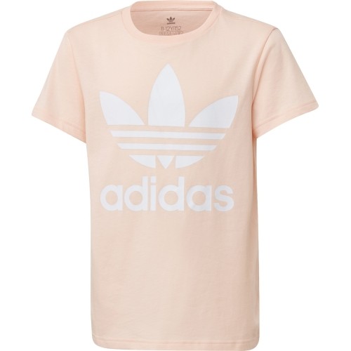 Adidas Originals koszulka dziewczęca Trefoil Tee Haze Coral GD2681