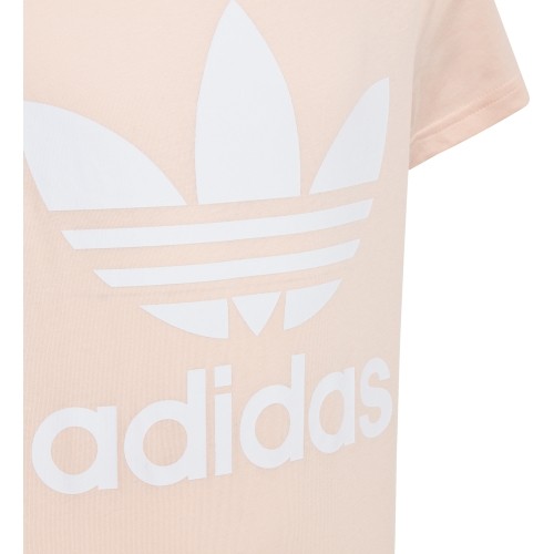 Adidas Originals koszulka dziewczęca Trefoil Tee Haze Coral GD2681