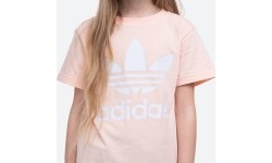 Adidas Originals koszulka dziewczęca Trefoil Tee Haze Coral GD2681