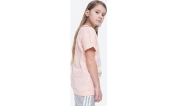 Adidas Originals koszulka dziewczęca Trefoil Tee Haze Coral GD2681
