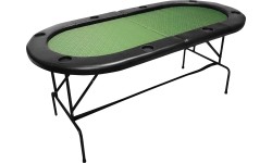 Stół do pokera Oval 2-Way Folding 180x90cm