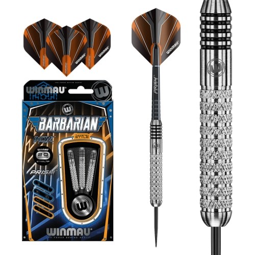 Rzutki Winmau Barbarian Inox ze stalową końcówką