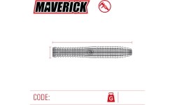 Rzutki Winmau Maverick z końcówką ze stali wolframowej 80%