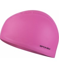 Materiałowy czepek pływacki fioletowy Spokey TORPEDO