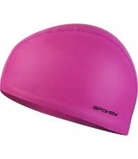 Powlekany czepek pływacki różowy Spokey FOGI