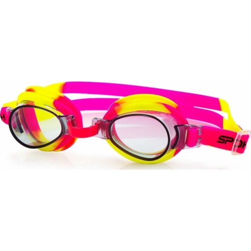 Dziecięce okulary pływackie żółte Spokey JELLYFISH