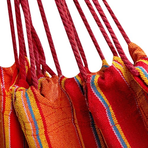 Hamak ogrodowy 200x100 cm żółto czerwony Spokey IPANEMA