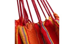 Hamak ogrodowy 200x100 cm żółto czerwony Spokey IPANEMA