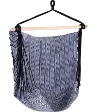 Hamak/siedzisko czarny biały Spokey BENCH ETNO