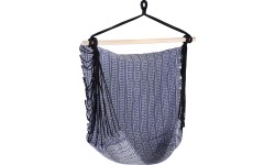 Hamak/siedzisko czarny biały Spokey BENCH ETNO