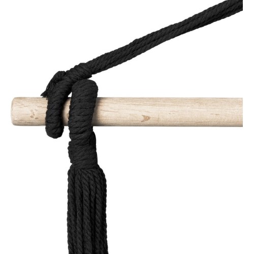 Hamak/siedzisko czarny biały Spokey BENCH ETNO