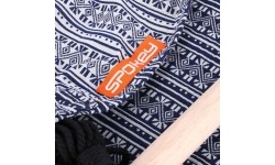 Hamak/siedzisko czarny biały Spokey BENCH ETNO