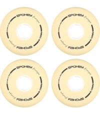 WHITE SET 80 MM Zestaw: 4 kółka do łyżworolek Spokey Freespo