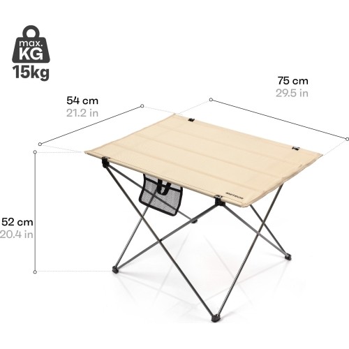 Składany stół Meteor Viator - Beige