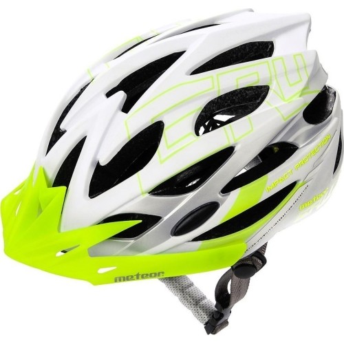 kask rowerowy gruver - White/green