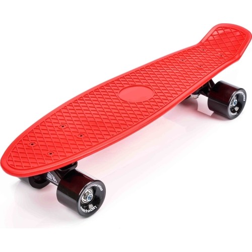 Plastikowa deskorolka - Red/black