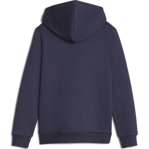 Puma bluza dla młodzieży Ess+ Logo Lab Hoodie Fl Navy 676325 06